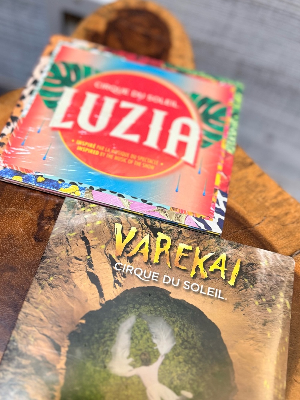 Cirque du Soleil | SEALED Varekai 2002 & Luzia 2016 Music Compact Discs CDs